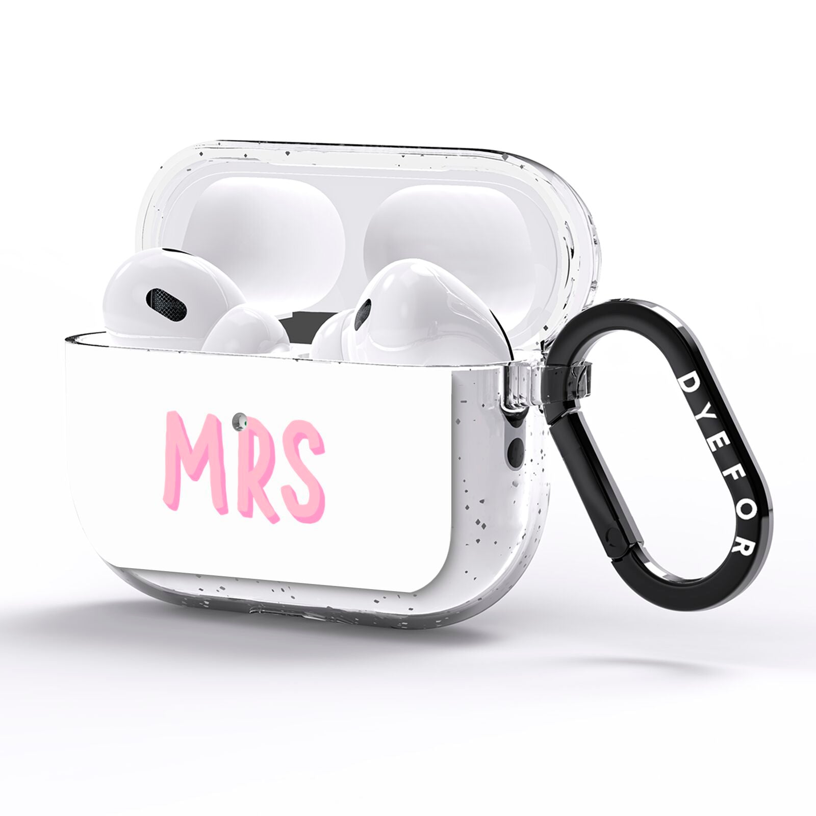 Mrs AirPods Pro Glitter Case Side Image