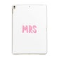 Mrs Apple iPad Gold Case