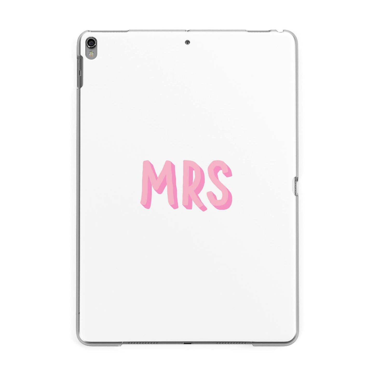 Mrs Apple iPad Grey Case