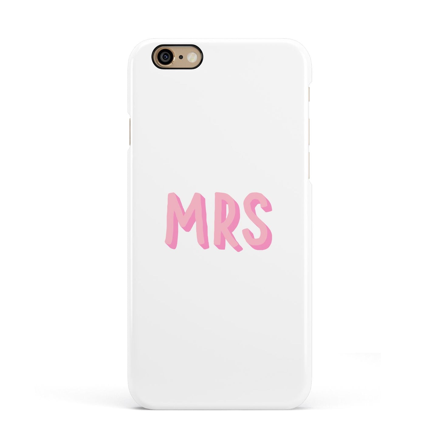 Mrs Apple iPhone 6 3D Snap Case