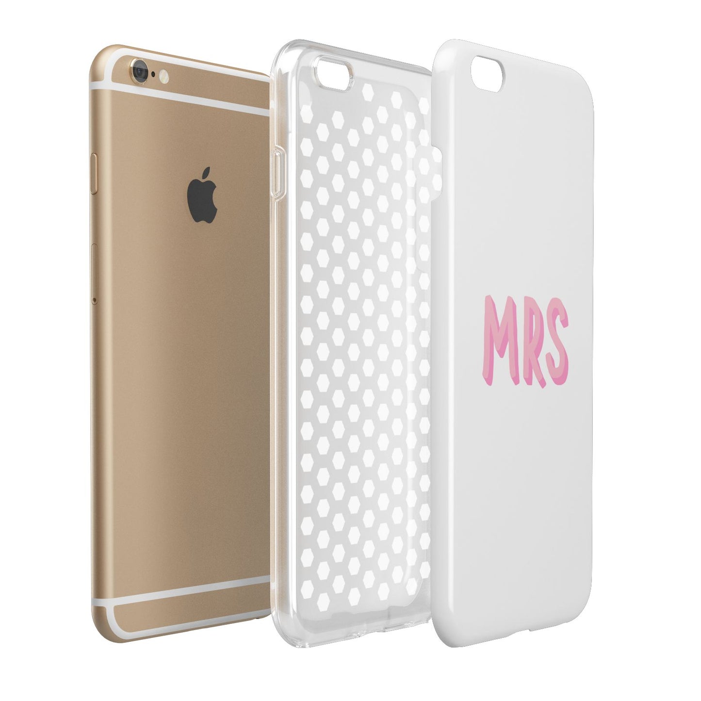 Mrs Apple iPhone 6 Plus 3D Tough Case