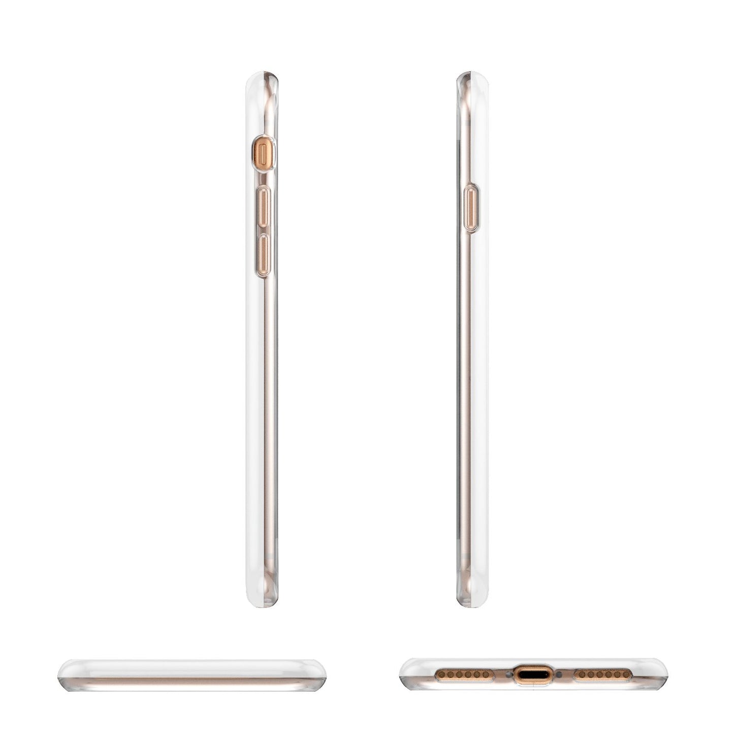 Mrs Apple iPhone 7 8 3D Wrap Tough Case Alternative Image Angles