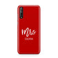 Mrs Custom Huawei Enjoy 10s Phone Case