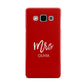 Mrs Custom Samsung Galaxy A5 Case