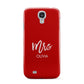 Mrs Custom Samsung Galaxy S4 Case