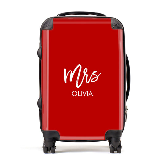 Mrs Custom Suitcase