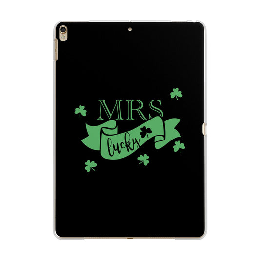 Mrs Lucky Apple iPad Gold Case