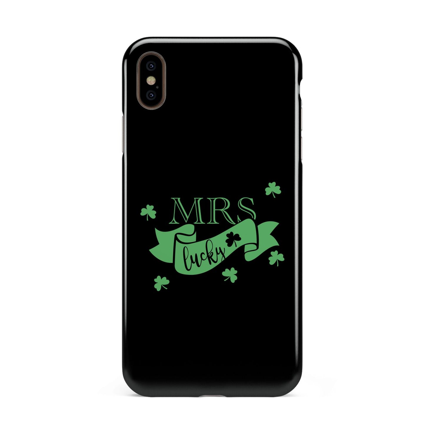 Mrs Lucky Apple iPhone Xs Max 3D Tough Case