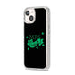 Mrs Lucky iPhone 14 Glitter Tough Case Starlight Angled Image