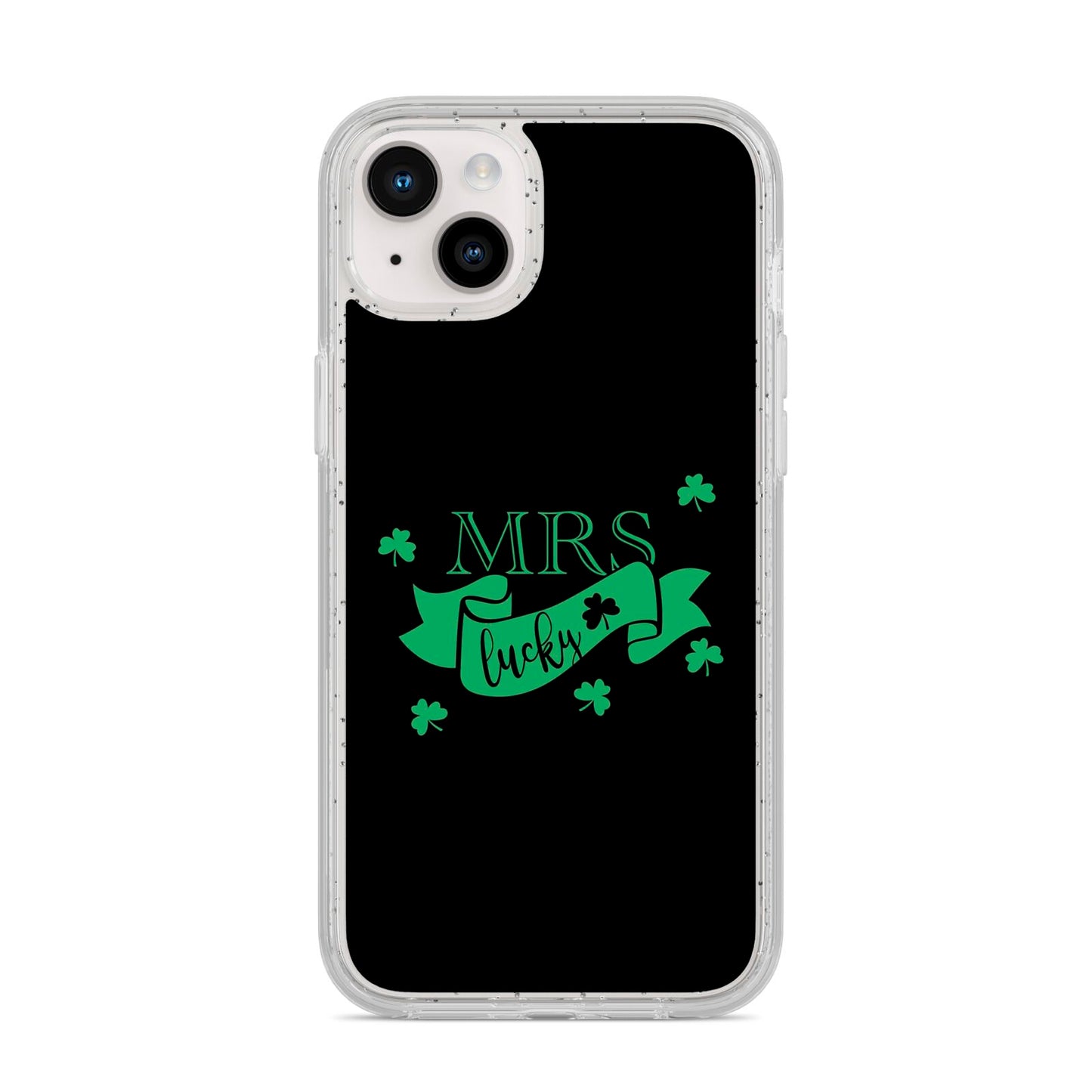 Mrs Lucky iPhone 14 Plus Glitter Tough Case Starlight
