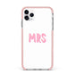 Mrs iPhone 11 Pro Max Impact Pink Edge Case