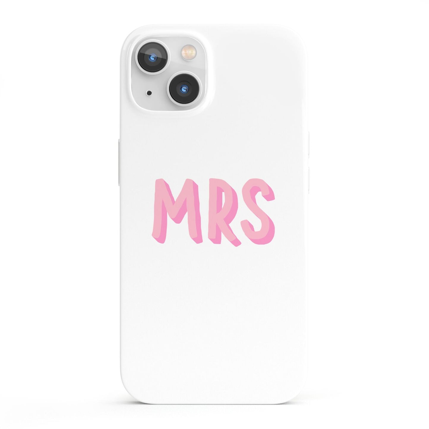 Mrs iPhone 13 Full Wrap 3D Snap Case