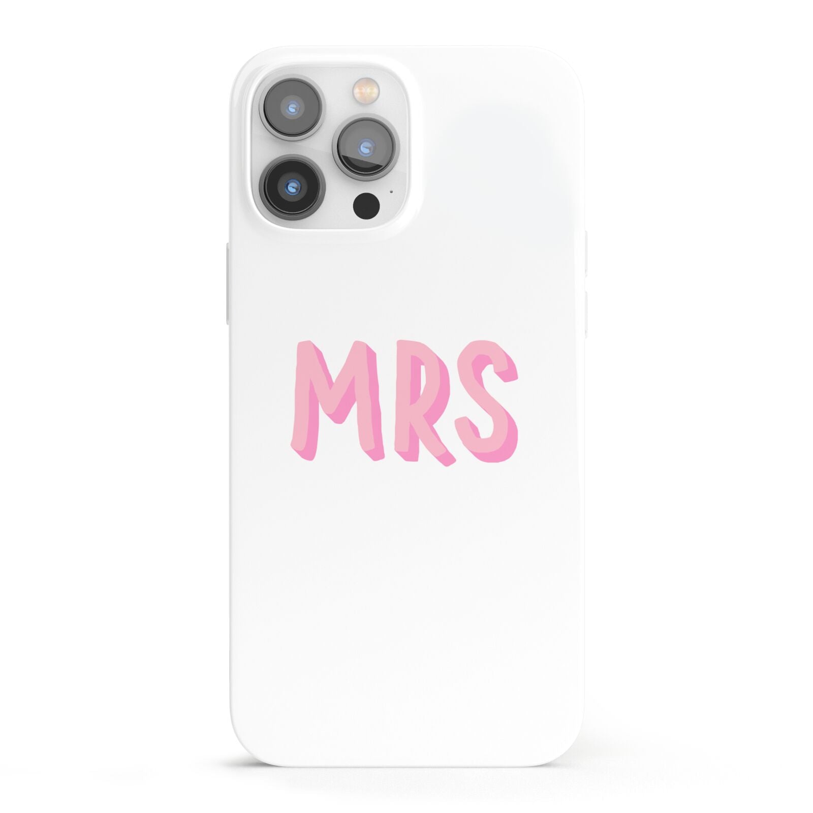 Mrs iPhone 13 Pro Max Full Wrap 3D Snap Case