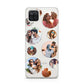 Multi Circular Photo Collage Upload Samsung A12 Case