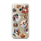 Multi Circular Photo Collage Upload Samsung Galaxy A3 2017 Case on gold phone