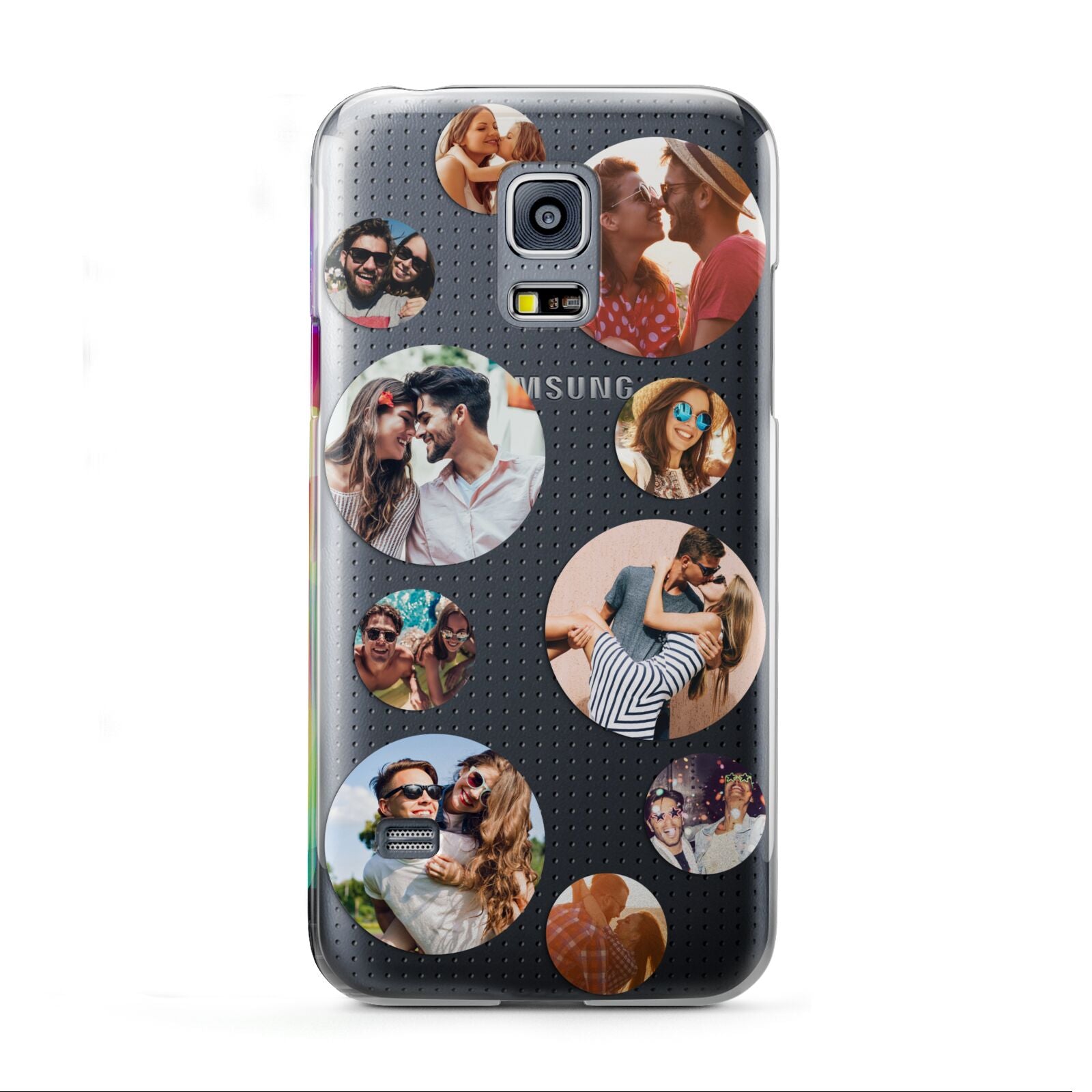 Multi Circular Photo Collage Upload Samsung Galaxy S5 Mini Case