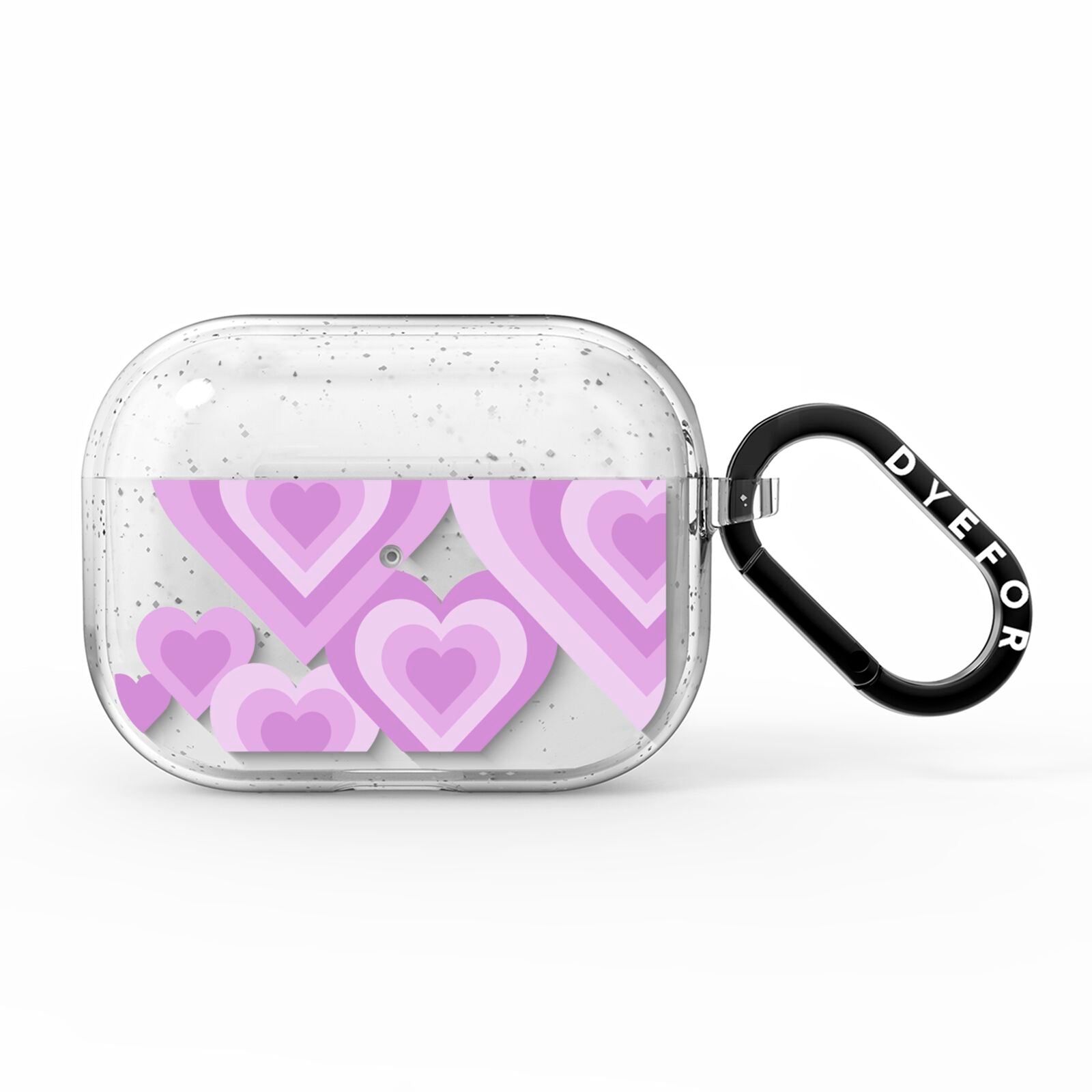 Multi Heart AirPods Pro Glitter Case