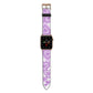 Multi Heart Apple Watch Strap with Gold Hardware
