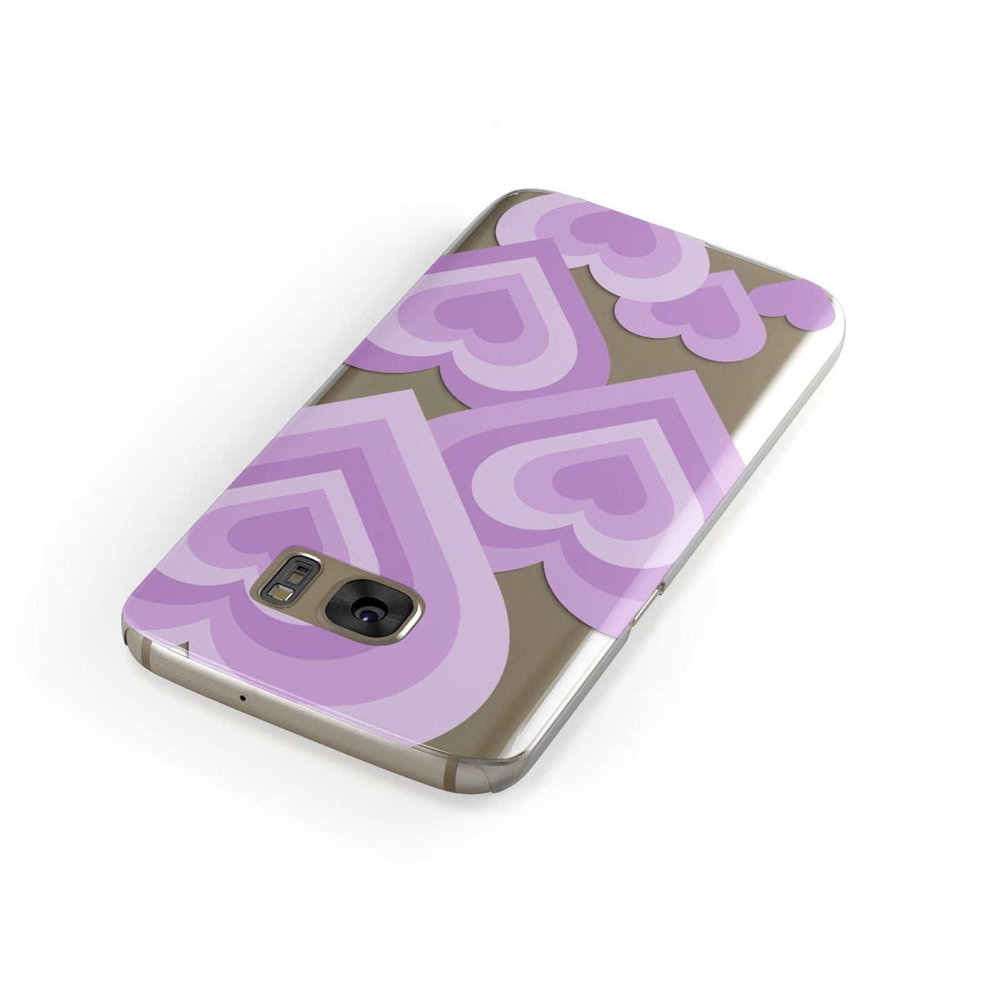 Multi Heart Samsung Galaxy Case Front Close Up