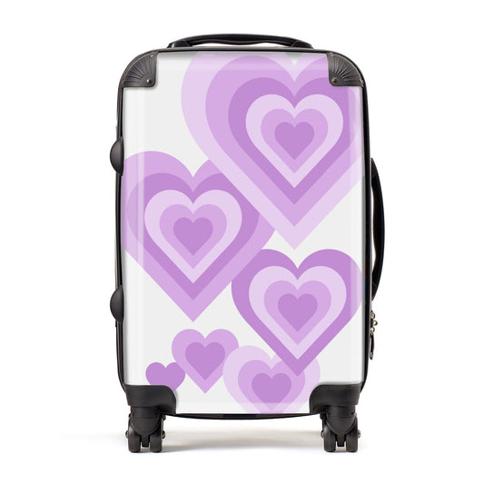 Multi Heart Suitcase