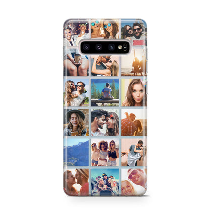 Multi Photo Collage Samsung Galaxy S10 Case