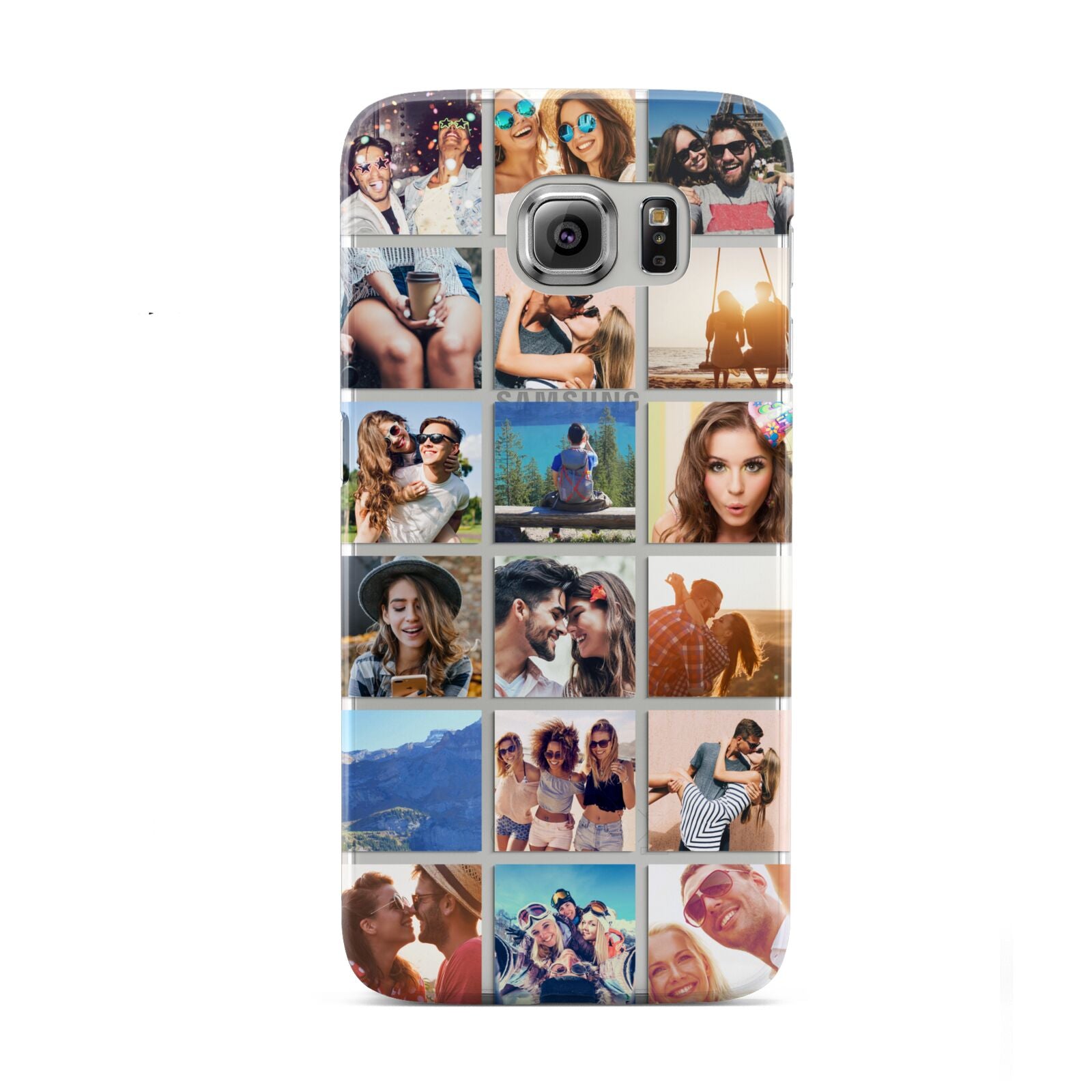 Multi Photo Collage Samsung Galaxy S6 Case