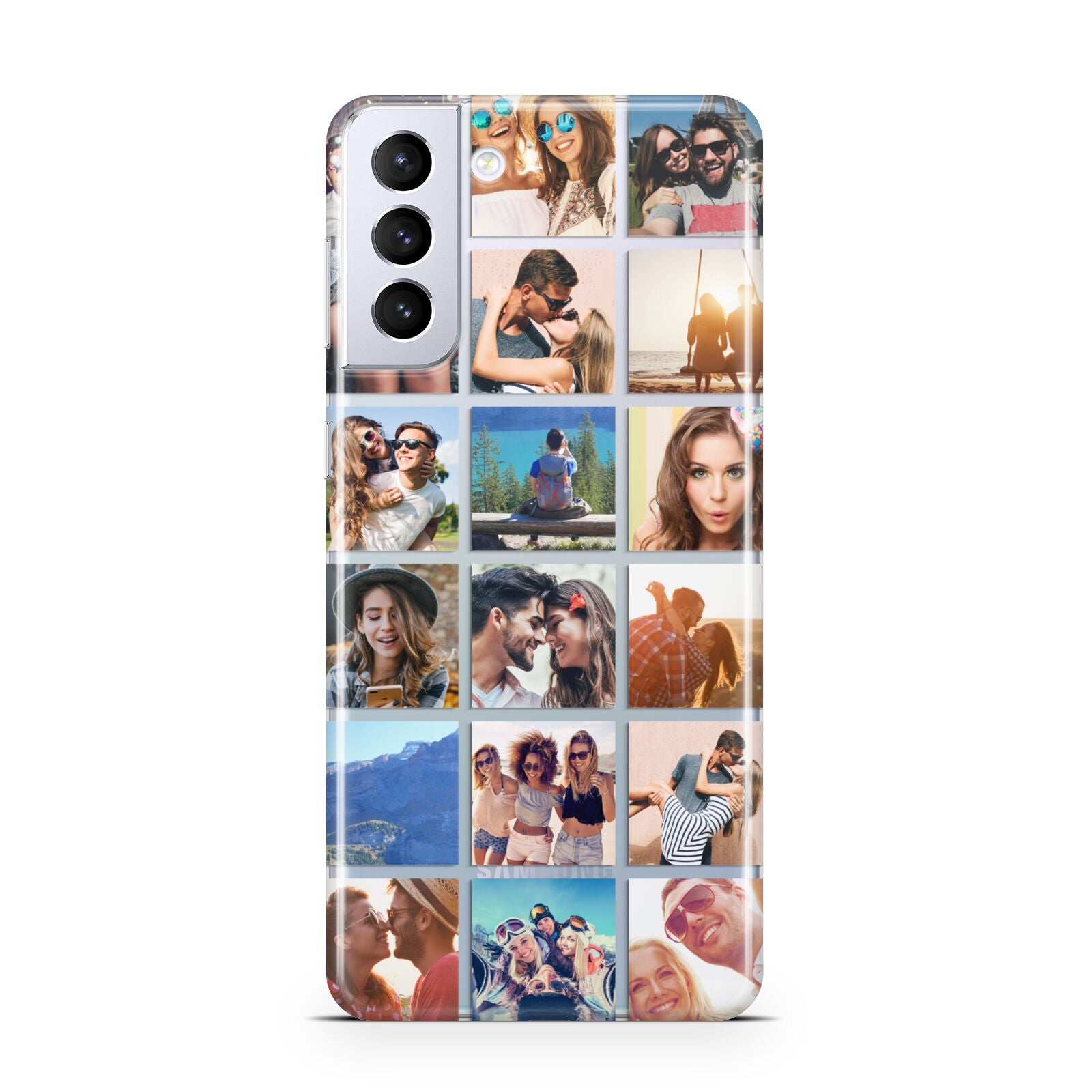 Multi Photo Collage Samsung S21 Plus Phone Case