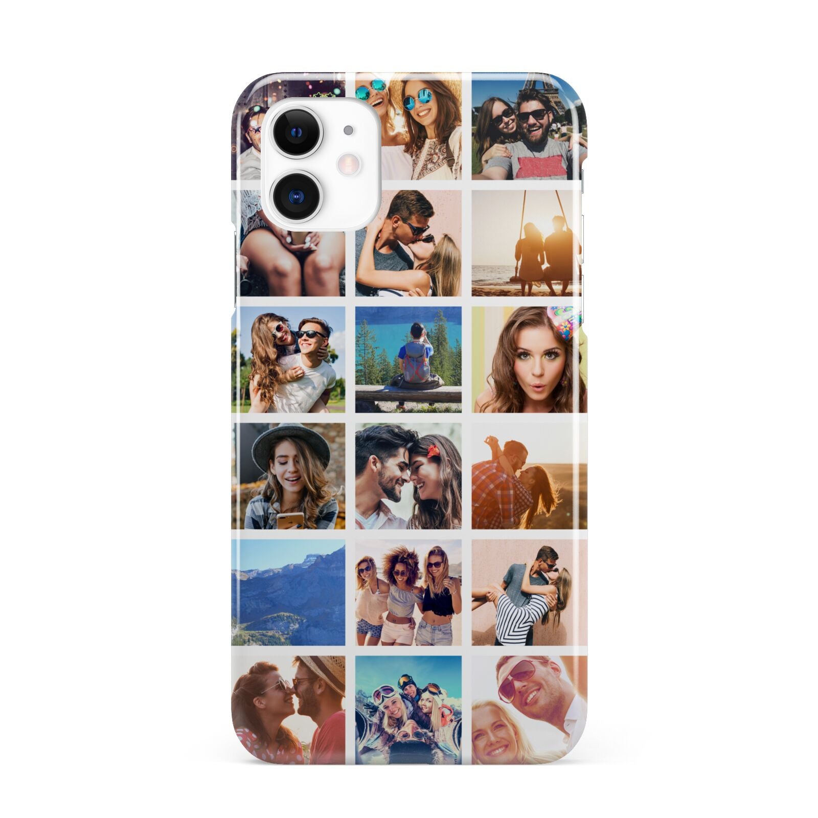 Multi Photo Collage iPhone 11 3D Snap Case