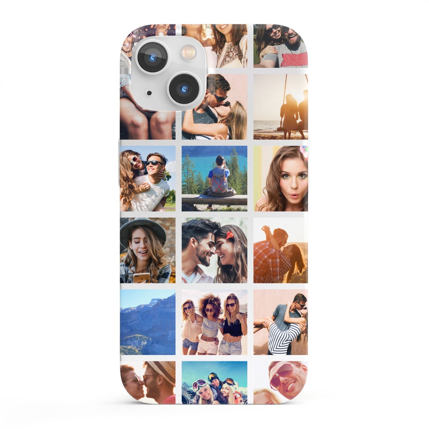 Multi Photo Collage iPhone 13 Full Wrap 3D Snap Case
