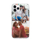 Multi Photo Square Collage Apple iPhone 11 Pro in Silver with Bumper Case