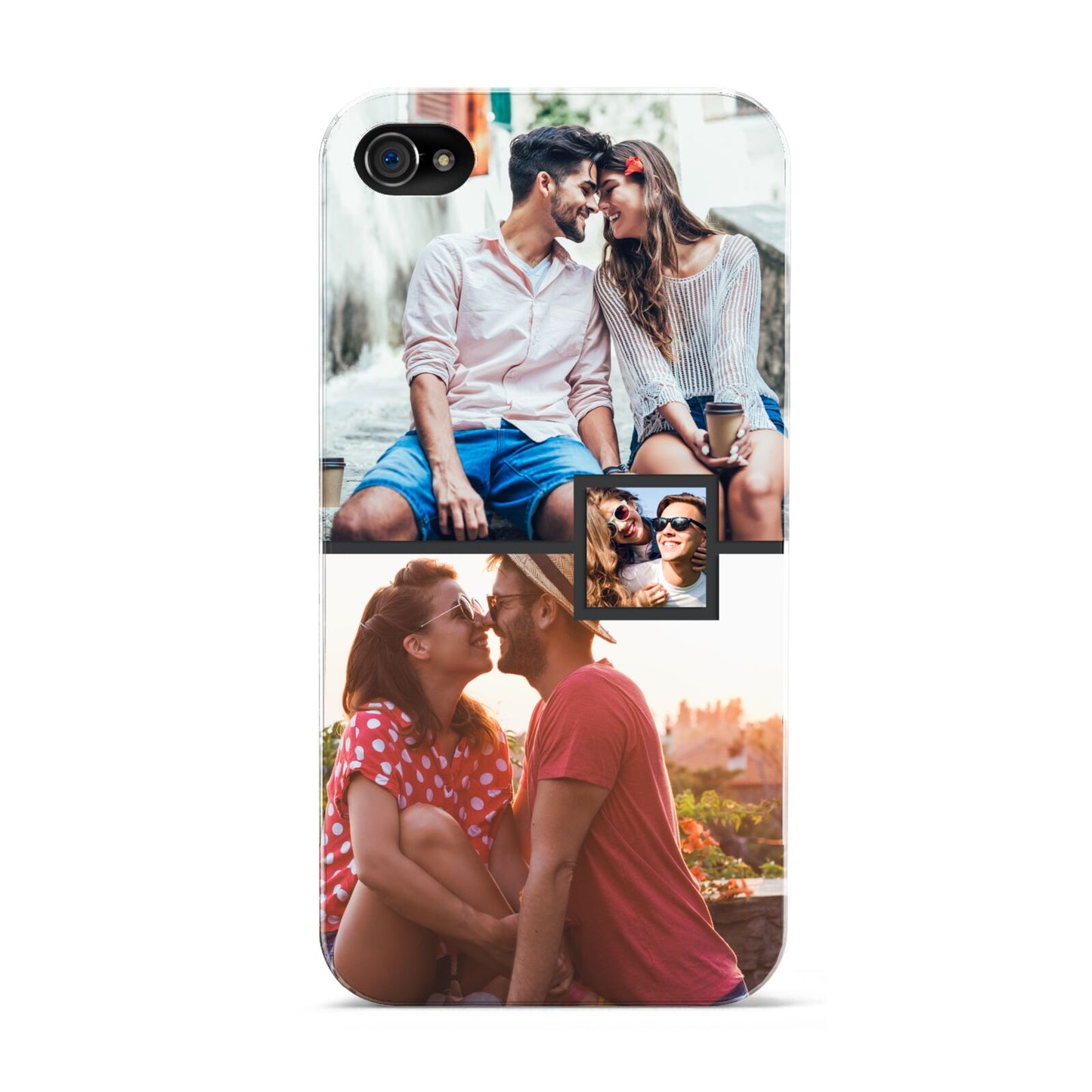 Multi Photo Square Collage Apple iPhone 4s Case