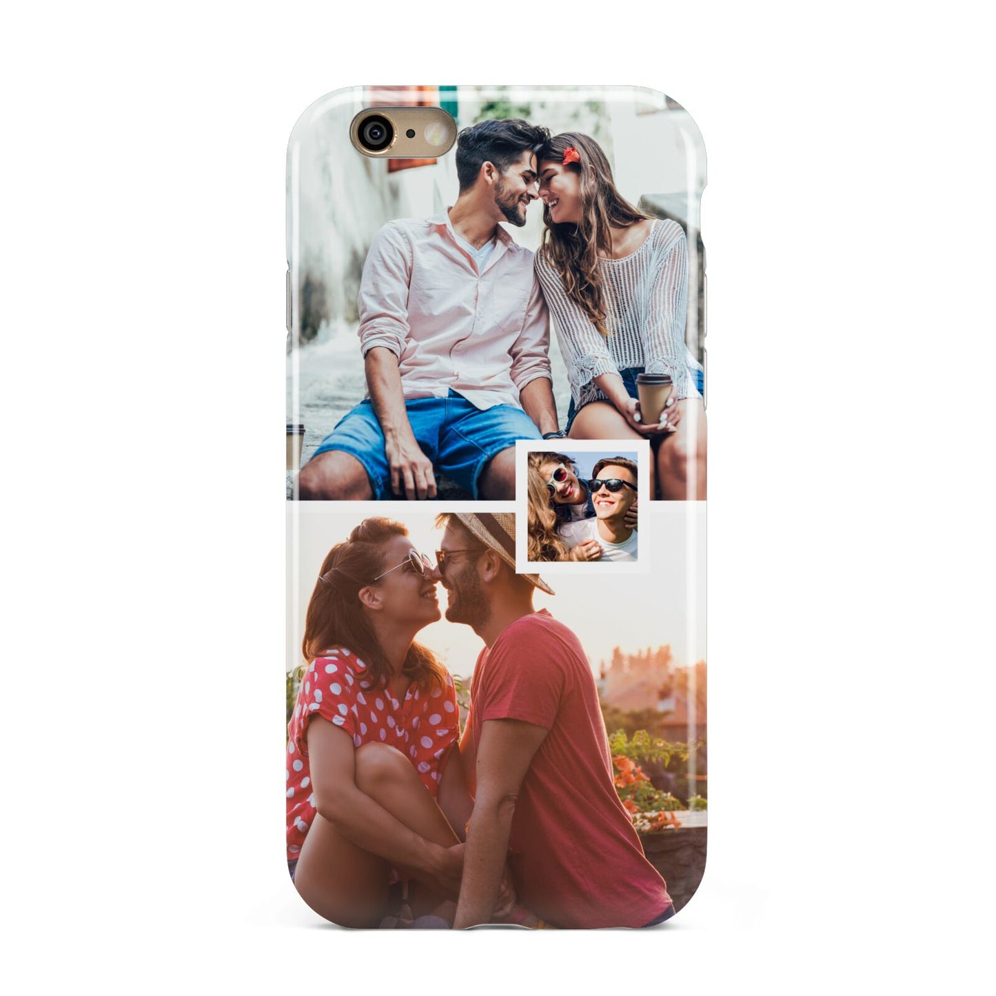 Multi Photo Square Collage Apple iPhone 6 3D Tough Case