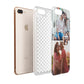 Multi Photo Square Collage Apple iPhone 7 8 Plus 3D Tough Case Expanded View