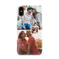 Multi Photo Square Collage Apple iPhone XS 3D Snap Case