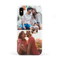 Multi Photo Square Collage Apple iPhone XS 3D Tough