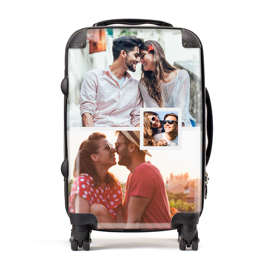 Multi Photo Square Collage Suitcase