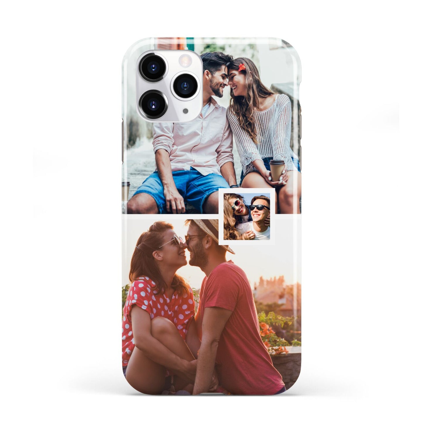 Multi Photo Square Collage iPhone 11 Pro 3D Tough Case