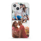 Multi Photo Square Collage iPhone 13 Clear Bumper Case