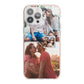 Multi Photo Square Collage iPhone 13 Pro Max TPU Impact Case with Pink Edges