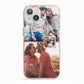 Multi Photo Square Collage iPhone 13 TPU Impact Case with Pink Edges