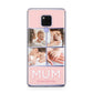 Mum Pink Mothers Day Multi Photo Huawei Mate 20X Phone Case
