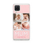 Mum Pink Mothers Day Multi Photo Samsung A12 Case