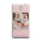 Mum Pink Mothers Day Multi Photo Samsung Galaxy Note 3 Case