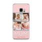 Mum Pink Mothers Day Multi Photo Samsung Galaxy S9 Case