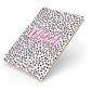 Mum Polka Dots Mothers Day Apple iPad Case on Gold iPad Side View