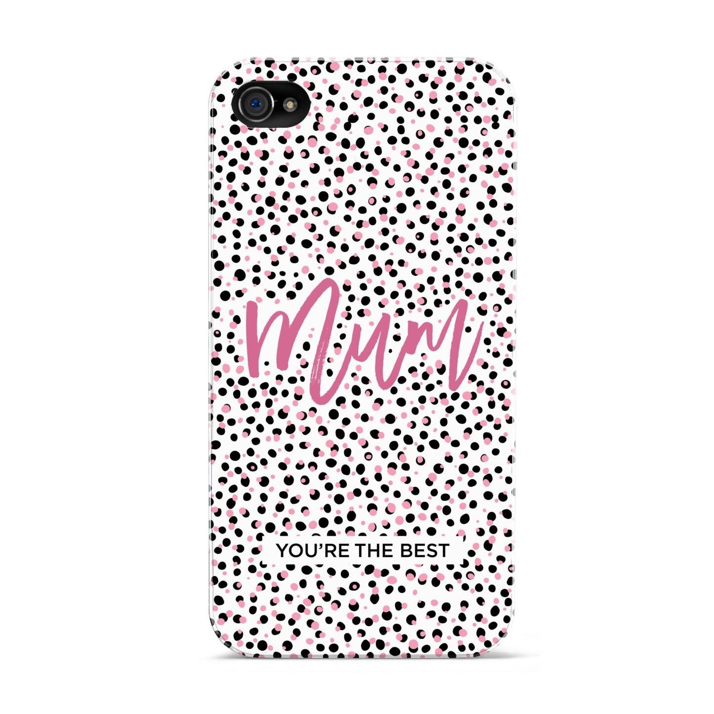 Mum Polka Dots Mothers Day Apple iPhone 4s Case