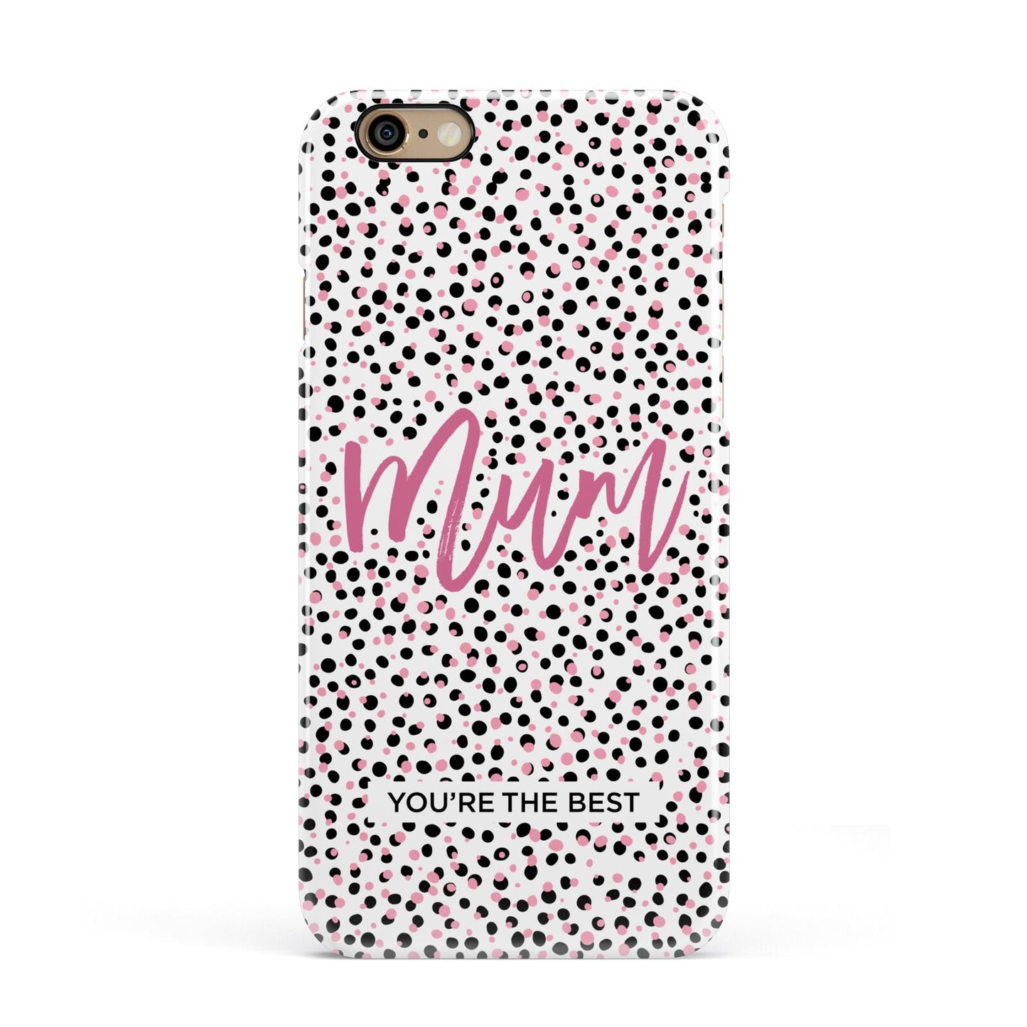 Mum Polka Dots Mothers Day Apple iPhone 6 3D Snap Case