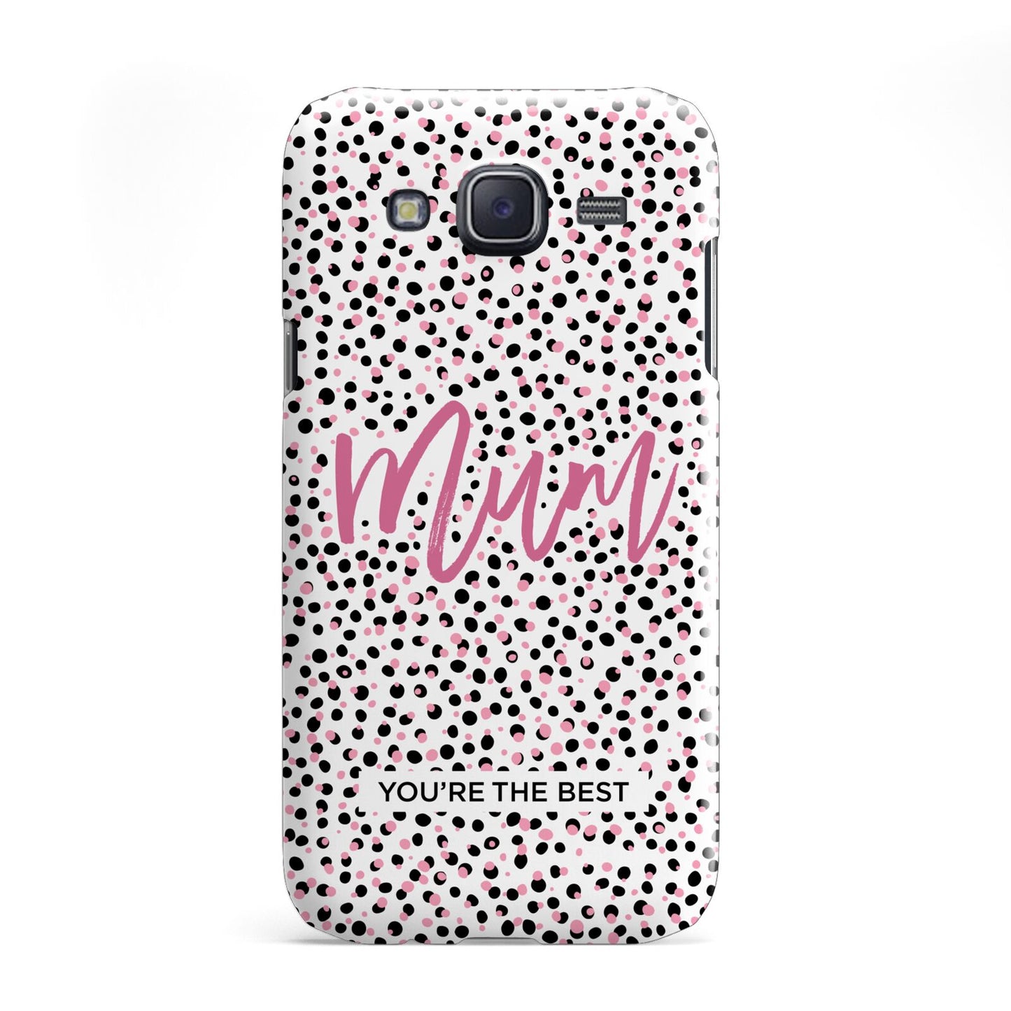 Mum Polka Dots Mothers Day Samsung Galaxy J5 Case