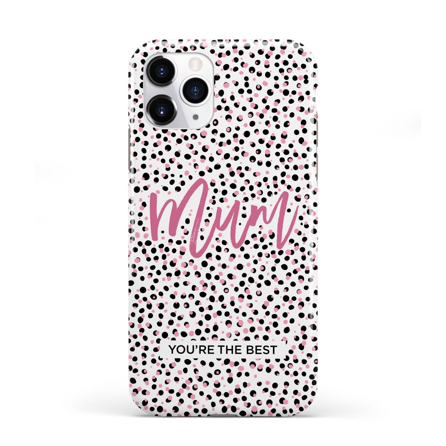 Mum Polka Dots Mothers Day iPhone 11 Pro 3D Tough Case