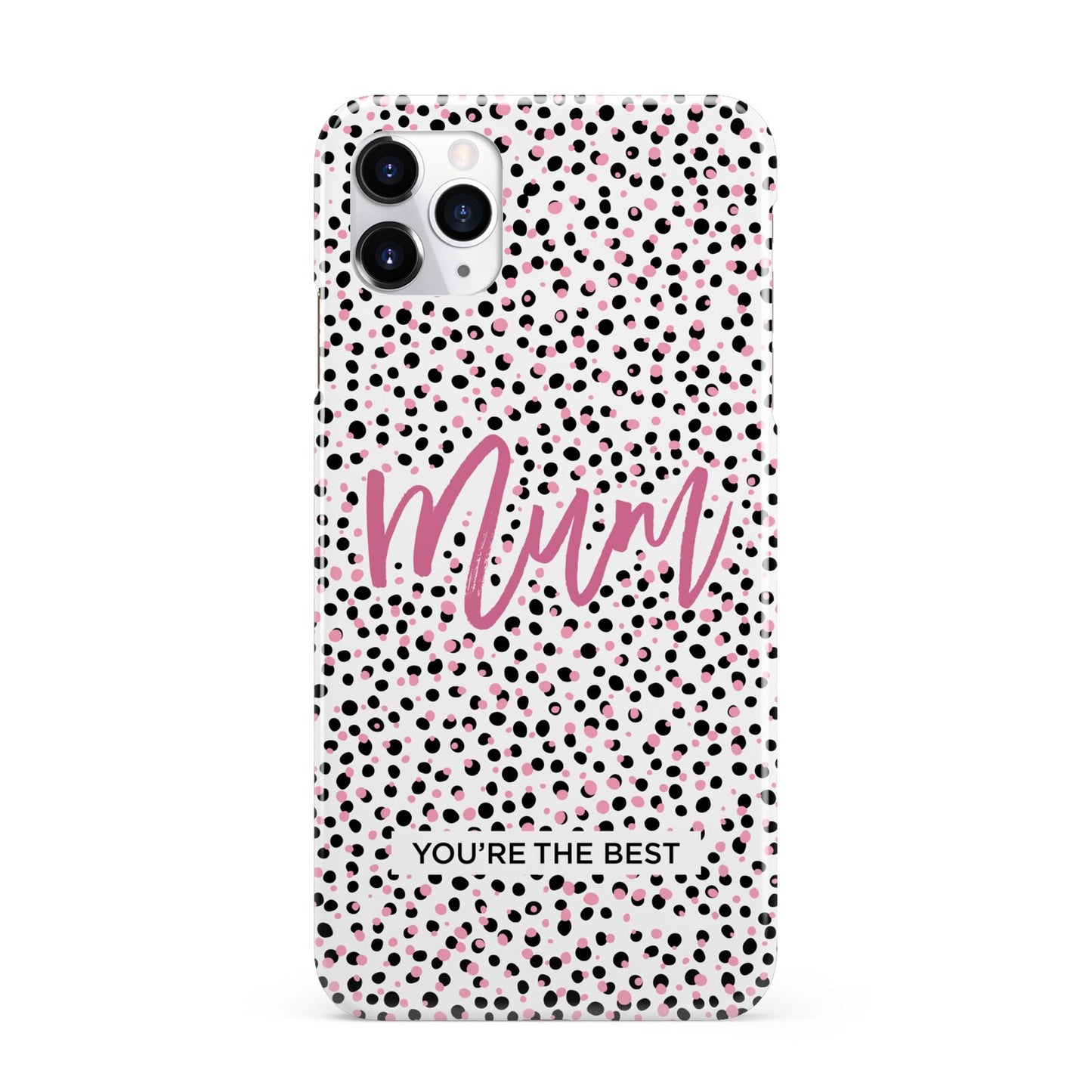 Mum Polka Dots Mothers Day iPhone 11 Pro Max 3D Snap Case